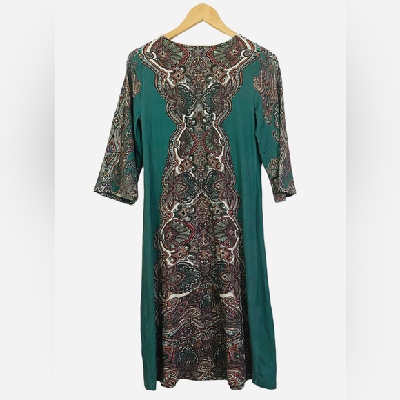 Soft Surroundings Cotton Blend Milana Dress Petite XS - Picture 2 of 3